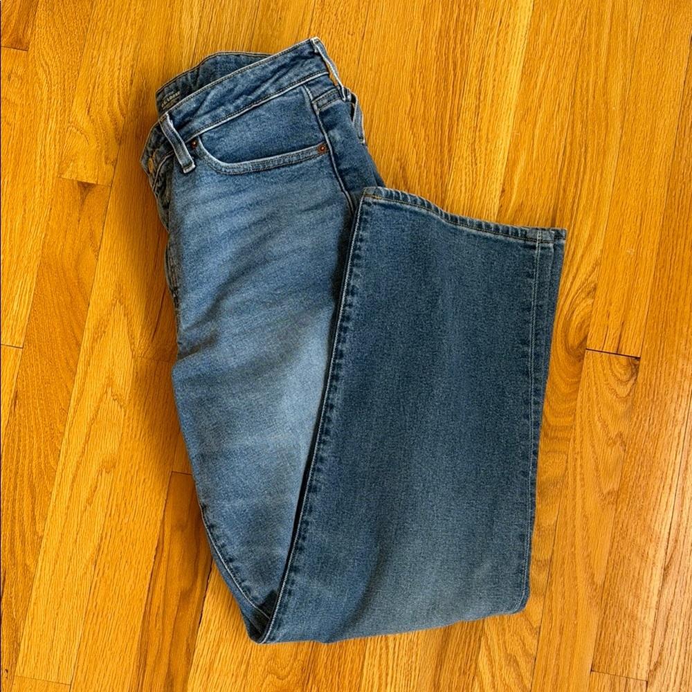 Old Navy O.G. Loose Medium Wash Ripped Jeans